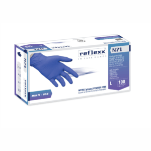 Guanto nitrile Reflexx 71 gr. 4,2